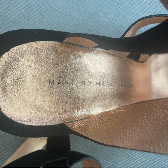 Marc by Marc Jacobs Gold Platform Sandals - Picture 3 of 5